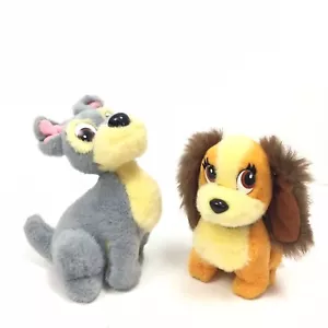 Disneyland Lady And The Tramp Plush Set - Picture 1 of 6