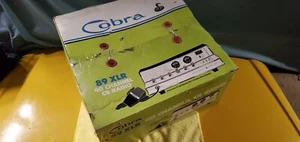  🎅COBRA 89XLR CB IN BOX*DYNAMIC MIC*XCB SHOP DISPLAY*COLLECTOR GRADE SNAKE  - Picture 1 of 14
