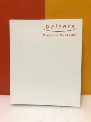Balzers Bak Evo Corning EE. UU. 508847Y Manual de esquemas Foto 1 de 3