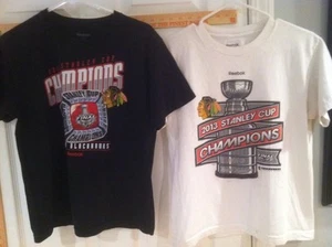 Chicago Blackhawks T-shirt Youth 14-16 - Picture 1 of 12