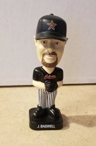 Jeff Bagwell POST CEREAL 3" Mini BOBBLEHEAD Fotoball Houston Astros 2002 Cover