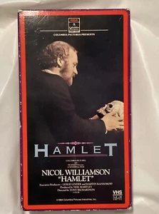 Hamlet (VHS, 1998, Color) Nicol Williamson Anthony Hopkins Marianne Faithfull - Picture 1 of 3