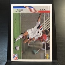 1994 UPPER DECK FIFA WORLD CUP SOCCER - #23 JANUSZ MICHALLIK - U.S.A.