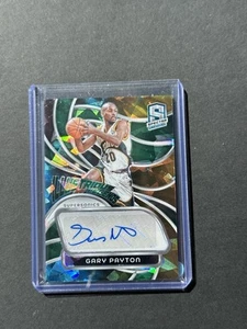23-24 Spectra Gary Payton Illustrious Legends Auto /49 Seattle Supersonic - Picture 1 of 2