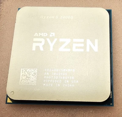 AMD Ryzen 5 2400G 3.6GHz Quad Core AM4 CPU/APU - Image 1 of 3