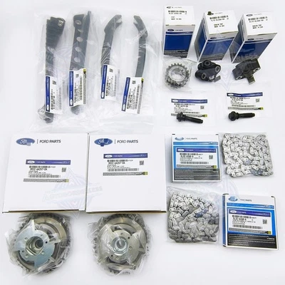 13PIECES TIMING CHAIN KIT For 2000-2010 FORD F-250-550 5.4L V8 24V XL3Z-6306-AA - Image 1 of 4