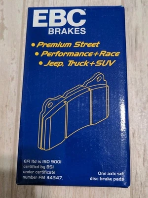 Pastillas de freno delanteras de cerámica EBC DP31753C Redstuff 2009-2014 Acura TL 2015-18 TLX Foto 1 de 3