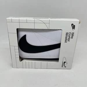Nike Icon Cortez Muñequera Cremallera Blanco Negro HF3606-127 Nuevo en Caja - Imagen 1 de 4