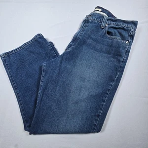L.L. Bean Mens Vintage 1912 Blue Denim Jeans SZ 36 X 29 Natural Fit 100% Cotton - Picture 1 of 9