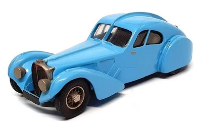 Western Models 1/43 Scale WMS7 - 1938 Bugatti Type 57SC Atlantic - Blue - Image 1 of 4
