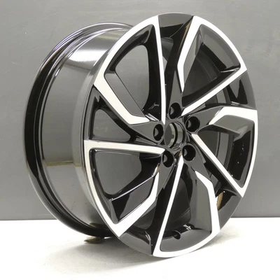 Llanta de aleación MG ZS 17"" CORTE DIAMANTE NEGRO OEM 11513291 GENUINA X1 - Imagen 1 de 4