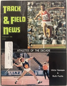 1980 Track and Field News February                        Athletes of the Decade - Picture 1 of 23