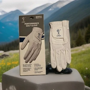 LPGA Women’s Multi-Fit Performance Golf Glove - White Left Hand Glove - Picture 1 of 2