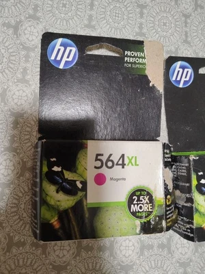 Cartuchos de tinta HP 95 tricolor doble paquete doble.-564 XL amarillo/magenta Foto 1 de 4