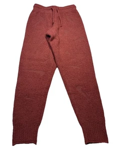 Pantalones de salón Nike Phoenix acogedores tejidos de tiro alto marrón pequeños FZ1703-218 $115 - Imagen 1 de 11