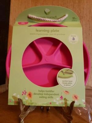 Alfombrilla de placa de aprendizaje GREEN SPROUTS con silicona surtida resistente al calor. 857B Foto 1 de 4