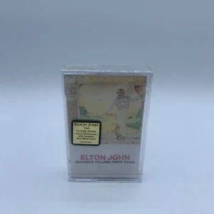 ROCK ELTON JOHN GOODBYE YELLOW BRICK ROAD CASSETTE TAPE, Nos - Imagen 1 de 2