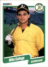 1990 Fleer #7 Mike Gallego NM