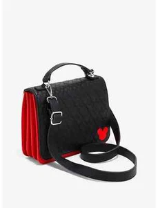 Loungefly Disney Mickey Mouse Quilted Cosplay Crossbody Bag - New - Picture 1 of 4