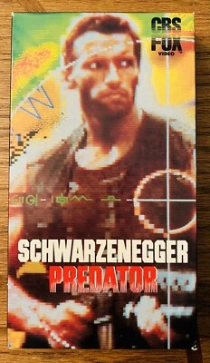 Predator VHS CBS FOX. Non-Rental One Owner. 1988 1st Release. Stored For 30 YRS - Image 1 of 4