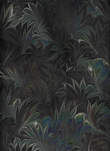 HAND DYED ON BLACK SOLID 2, FA T QUARTER. - Picture 1 of 2