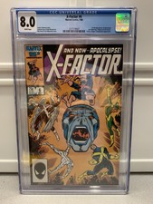 X-FACTOR 6 CGC 8.0 1st Full Appearance Apocalypse