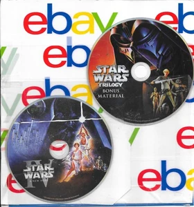 STAR WARS IV-A NEW HOPE-DVD-2 DISC SET-REPLACEMENT DISC ONLY-FAST SHIP WORLDWIDE - Picture 1 of 3