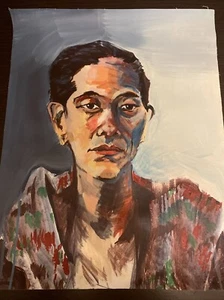 Female Portrait - Original Painting - 19” X 15” - Picture 1 of 1