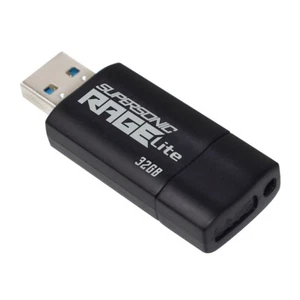 Patriot Rage 32GB USB 3.2 Flash Drive Retractable Thumb Drive Memory Stick - Afbeelding 1 van 10
