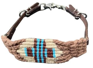 Showman Aztec Design Multi-Strand Wool String Wither Strap - Picture 1 of 1