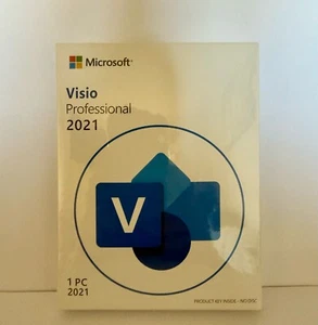 Microsoft Visio Pro 2021 Retail Box 1PC - Bild 1 von 2