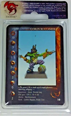 RACKHAM Confrontation: Goblin Buccaneer GBRG04 - Image 1 of 2