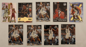 NCAA PressPass 1997-1999 Jason Kidd, Elton Brand +2 Trading Card Lot of 9