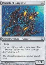 MTG magic cards 2x x2 Light Play, English Darksteel Gargoyle Darksteel