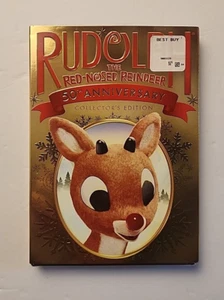 50th Anniversary Rudolph the Red-Nosed Reindeer DVD, 2014 Brand New Sealed - Imagen 1 de 5