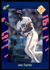 1990 CLASSIC BLUE JOE CARTER CLEVELAND INDIANS #138