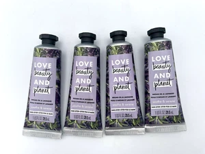 Love Beauty And Planet Hand Cream Lotion Argon Oil & Lavender Vegan LOT OF 4 - Picture 1 of 2