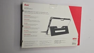 STM Dux Rugged Case for Microsoft Surface 3 (Black) STM-222-103J-01 NEW Open Box - Picture 1 of 1