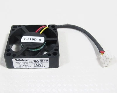 1 x Nidec D03P-12TS3 35x35x10mm 35mm 3510 12V 0.9A DC Cooling Fan 3pin Connector - Image 1 of 3