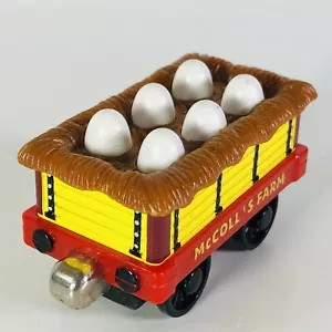 McColl's Farm Egg Cargo Car Thomas il treno pressofuso plastica tender prendi gioco - Foto 1 di 12