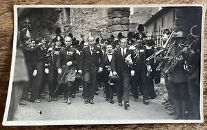 Benito Mussolini Visita Vicenza Guidato Dall On. Tullio Cariolato Primi Anni’20