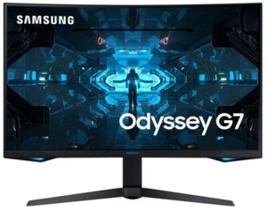SAMSUNG LC32G75TQSEXXY, 32" Odyssey G7 QLED Curved Serious Gaming Monitor 240Hz - Picture 1 of 12