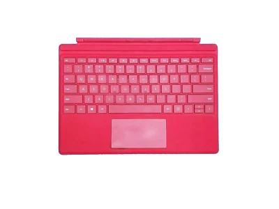 Cubierta tipo Microsoft 1725 Surface Pro roja usada Foto 1 de 4