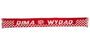 DIMA SCARF WYDAD FOOTBALL FOOTOBALL MOROCCO SCARF S3356 - Picture 1 of 1