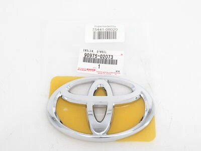 Genuine OEM Toyota 75441-08020 Rear Trunk Emblem Badge Logo - Image 1 of 2