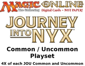 MTGO Magic Online JOU Journey Into Nyx Playset 480 Karten 4x Common/Uncommon - Bild 1 von 4