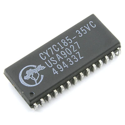 [3pcs] CY7C185-35VC 64kBit SRAM Memory SOJ28 - Image 1 of 2