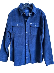 Chaqueta Buffalo David Bitton M Azul Marino Pana Chaqueta Camisa Jeremias NUEVA Bin-P - Imagen 1 de 4