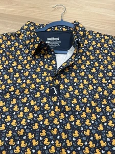 Bogey Bros Golf Big Duck Energy Polo XL EXCELLENT - Picture 1 of 8