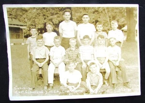 Fotografía 1945 East Cleveland YMCA Centerville Mills Camp - Centerville, Ohio - Imagen 1 de 3
